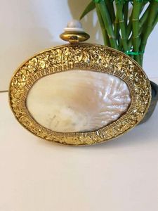 BOLSO DE NOCHE DE RESINA Y MADRE DE PERLA VINTAGE HECHO A MANO INDIO MÁS RECIENTE DE 2024 PARA LLEVAR PARTE MONEDERO DE FANTASÍA CON ESTRIBO LARGO - Product Image 6