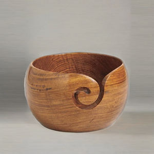 Tazón de hilo Redondo de madera de proveedor personalizado de etiqueta privada Varios tamaños-fabricante de contrato de regalo de novedad pequeño mediano grande - Product Image 1