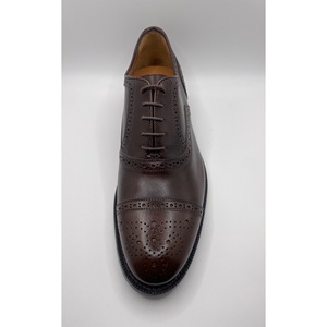 Chaussures Oxford en cuir pour homme, fabriquées à la main en Italie, de luxe - Product Image 1
