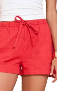 Short de sport confortable pour femmes vente en gros de couleur unie vêtements de porte shorts d'été pour femmes - Product Image 4