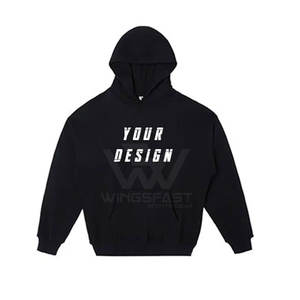 Utilisation en extérieur Meilleures ventes Sweats à capuche à impression bouffante Basics Fashion Wear Durable Material Puff Print Hoodies - Product Image 1