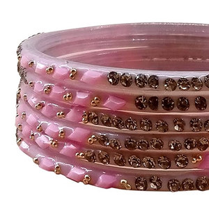 Ensemble de bracelets en verre de haute qualité en verre à prix raisonnable pour les Offre Spéciale de fête et de loisirs à bas quantité minimale de commande - Product Image 6