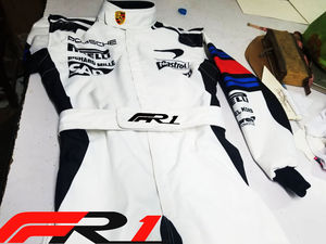 Trajes de carreras de invierno a prueba de viento de alta calidad para niños Nuevo diseño Go Kart Ropa deportiva Transpirable Personalizable Impresión OEM - Product Image 3