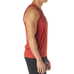 Custom Logo Wholesale Sleeveless Cotton <b>Running</b> <b>Singlet</b> Men's Athletic Workout Tank Top for Gym Summer Fitness Wear - Product Image 2