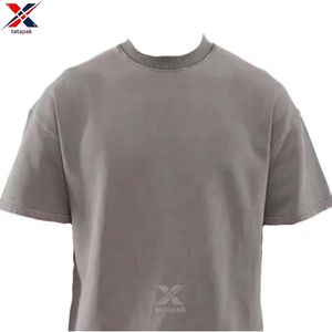 Camiseta Unisex de Alta Calidad, 100% Algodón, Tejido de Punto, Estilo Casual, Corte Holgado, Recortada, Cuello Redondo, Manga Corta, Ecológica, de Secado Rápido - Product Image 1