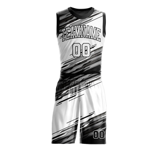 Service OEM, conception personnalisée, ensemble d'uniformes de basketball pour hommes, respirant, séchage rapide, anti-transpiration, antibactérien, grande taille, été - Product Image 2