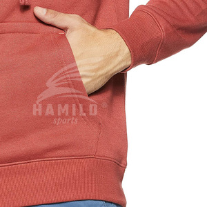 Sudaderas con capucha transpirables de alta calidad para hombre, estilo único, 100% de algodón, forro térmico, patrón sólido, básico, mezcla de algodón - Product Image 4
