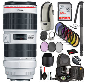 Lente de Zoom Teleobjetivo EF 70-200mm f/2.8L IS II USM - Product Image 1