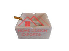 Dernier modèle Vente à chaud Accessoires pour fumeurs Cendrier en marbre blanc pour la maison Bar Hôtels et restaurants utilisés au prix de gros - Product Image 2