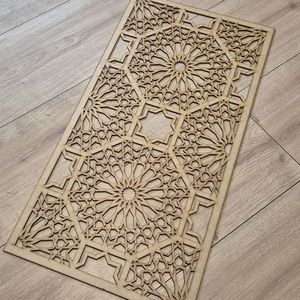 Set of 3 Islamic Metal Murals Ayatul Kursi <b>Wall</b> <b>Art</b> Muslim Mural Decoration and Quran Mural - Product Image 6