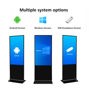 맞춤형 실내 LCD 패널 스크린 바닥 설치형 전자 간판 (공항용, 4K 해상도, CE FCC 인증) - Product Image 4