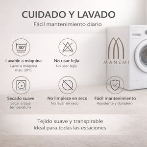 MANEMI Couvre-lit d'été mi-saison avec 1 ou 2 taies d'oreiller, différentes tailles - Product Image 5