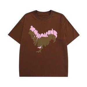 Camiseta de satén lavado ácido personalizada para hombre 100% algodón de gran tamaño de talla grande con estampado gráfico Logo estilo Vintage hecho en Pakistán - Product Image 3