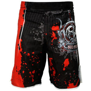 Shorts de boxe MMA de qualité supérieure pour hommes, design personnalisé 2026, vêtements de sport de haute qualité, taille plus, shorts thaïlandais avec logo personnalisé pour les arts martiaux - Product Image 2