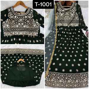 Dernières femmes portent Bollywood Salwar Kameez indien pakistanais concepteur Punjabi fête porter des femmes vêtements de mariage Salwar Kameez costume - Product Image 2