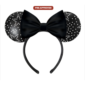 Custom Factory Direct Order Made-to-Order Concept <b>Mouse</b> Ears Hair Accessory Precious Direct Pre-Approval Design Headband - Product Image 1