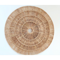 Nouveaux articles Décoration murale rustique en jute Taille personnalisée Décorations de luxe pour la maison Fabriquées au Vietnam par KING CRAFT VIET