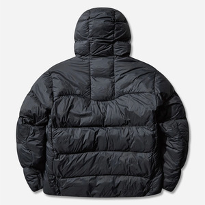 Stay Warm Trendy Men's Winter Hooded <b>Puffer</b> <b>Jacket</b> Stand Ultra <b>Light</b> Insulated for Comfort Durability All Weather Protection - Product Image 2