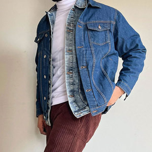 Veste en jean personnalisée de qualité supérieure pour hommes Service OEM avec logo et étiquette Support au Pakistan - Product Image 5