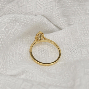 Personalizado 14K 18K 925 Plata corte ovalado VVS Moissanite diamante Halo compromiso anillo de bodas joyería fina para Unisex IGI certificado - Product Image 6