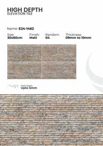 Carreaux muraux extérieurs en porcelaine 300x600mm pour façade de bâtiment - Product Image 4