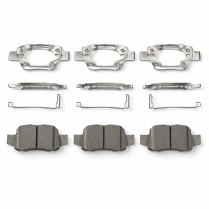 Kit de plaquettes de frein en céramique pour Toyota Corolla Verso 2004-2009 et Avensis 2003-2008, 04466-YZZAH, arrière, fourniture d'usine - Product Image 1