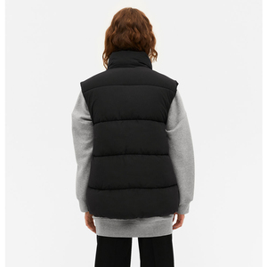 Chaleco ligero con relleno para mujer, chaleco informal cálido para invierno, a prueba de viento, burbuja - Product Image 4