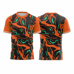 Custom Printed Soccer T-Shirt <b>for</b> <b>Clubs</b> & Teams | Custom Logo Printing | Moisture Control Fabric - Product Image 2