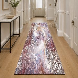 <b>RUGS</b> DEPOT LXDP-0575 Wholesale Multicolor Neutral Traditional Anatolian Digital Printed Machine Washable <b>Chenille</b> <b>Rug</b> Non Slip - Product Image 5