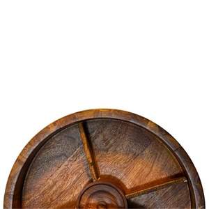 กล่องผลไม้อบแห้งไม้แกะสลักทำมือในขนาดที่กำหนดเอง, ชามไม้ทำมือจากปากีสถาน, ผลิตภัณฑ์ไม้คุณภาพสูง - Product Image 4