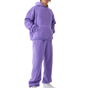 Survêtements surdimensionnés 100% coton pour hommes les plus vendus pour l'entraînement décontracté et le jogging d'hiver en surdimensionné 2025 - Product Image 1