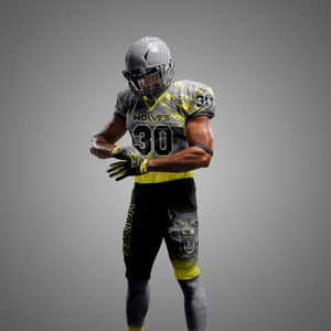 2025 fábrica al por mayor de alta calidad uniforme de fútbol americano juventud Spandex Jersey cosido en caliente equipo número sublimación XL conjuntos - Product Image 3