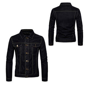 High Quality Men Cotton Blank <b>Denim</b> <b>Jacket</b> for man Custom Vintage Wholesale Premium Fashion Men's Casual <b>Denim</b> Winter <b>Jacket</b> - Product Image 6