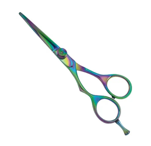 Tijeras de Belleza Rainbow, Acero Inoxidable, Hoja Afilada, Profesionales para Salón, para Diestros, de IMANS - Product Image 3