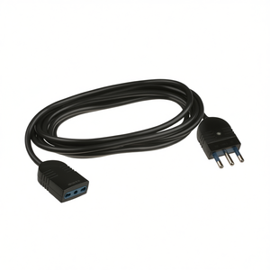 Cable de Extensión Eléctrico Negro de 5m H05VV-F 3x1 mm² (16A 2P+T) Categoría de Producto Cables y Alambres Modelo PP0385 1R - Product Image 3