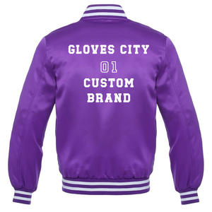 Blouson Bomber Homme Grande Taille en Soie de Qualité Supérieure, Respirant, Col Montant, Logo Frontal, Idéal Hiver - Product Image 6