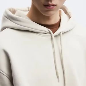 2026 Winter Trendy Custom Made 100% Cotton <b>Oversized</b> <b>Fleece</b> <b>Hoodie</b> Wholesale High Quality Sublimation Hoodies OEM ODM Pocket - Product Image 1