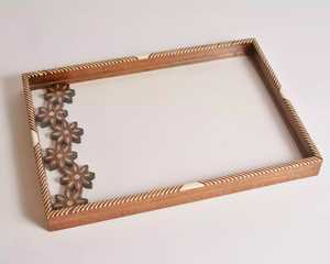 Calligraphy Personalized for Tea <b>Coffee</b> & Ramadan Serving Best Selling Handmade Acrylic Serving Tray with Arabic - Product Image 4