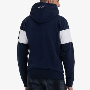 Manches longues sur mesure concevoir vos propres hommes sweats à capuche de haute qualité respirant et confortable plaine vierge hommes sweats à capuche - Product Image 3