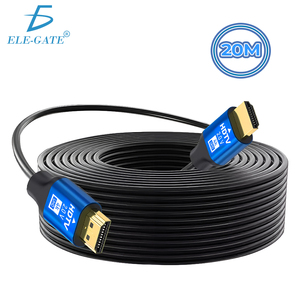 Cable de 20 Metros, Macho a Macho, Ultra HD 4K 60Hz, Alta Velocidad, Revestimiento de PVC y Nailon con Blindaje Trenzado, Conectores USB y Tipo C - Product Image 4