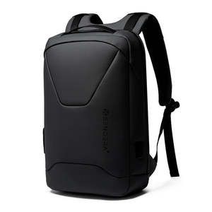 Sac à dos pour ordinateur portable de 16,5 pouces, tendance, antivol, imperméable, grande capacité, en PU, EVA, Oxford, avec fermeture éclair et sangle pour l'extérieur et le quotidien - Product Image 1