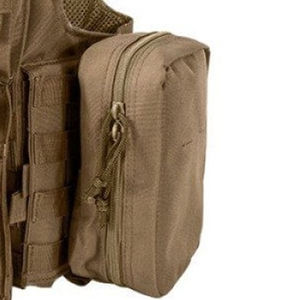 Chaleco Táctico de Alta Calidad al por Mayor, Diseño OEM, Nailon Marrón, Impermeable, Antiestático, Ignífugo - Product Image 5