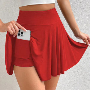 <b>Womens</b> Mobility <b>Skort</b> Soft Stretch Athletic Skirt with Inner Layer for Fitness Commuting Outdoor Activities and Everyday Style - Product Image 1