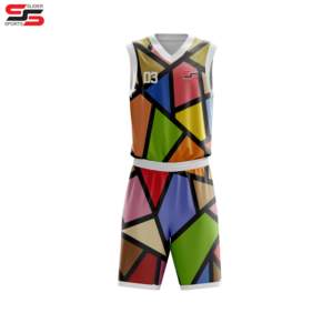 Design populaire couleur personnalisée Qualité supérieure Bon matériel Uniformes de basket-ball personnalisés Prix bon marché pour hommes - Product Image 5