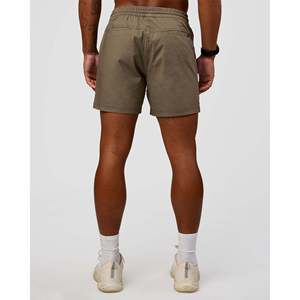 Walnut <b>Grey</b> Sport <b>Cargo</b> Shorts with Elastic Waist-Comfortable Cotton Blend for Women and <b>Men</b> - Product Image 4