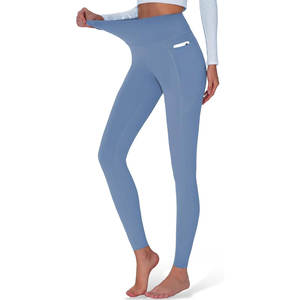 Pantalon d'entraînement à compression à séchage rapide taille haute pour femmes Style décontracté pour la course et le yoga - Product Image 1