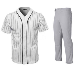 Uniforme OEM personalizado de fábrica 2025, uniforme de béisbol de alta calidad, camiseta y uniformes de béisbol de competición juvenil fabricados en Pakistán - Product Image 1