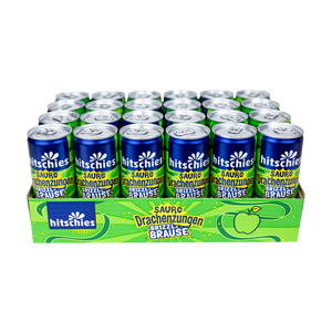 Prix usine Hitschies Sour Dragon Tongues Brizzel Brause Cherry 250ml Meilleure Qualité Rafraîchissant Sour Sparkling Drink Wholesale - Product Image 2