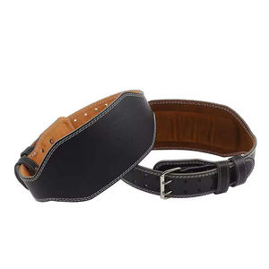 Durable Anti <b>Slip</b> Breathable Weightlifting Premium Quality Solid Color Low MOQ Weightlifting Belt for Sale - Product Image 3