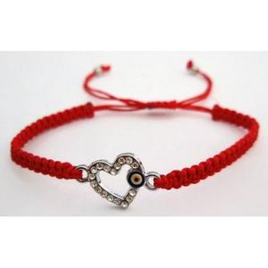 Encanto de moda de macramé medio tejido para pulsera - Product Image 2